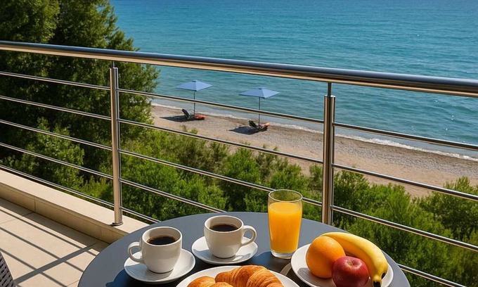 Kastellocampos Apartment | Rio Beachfront Escape - Luxurious Coastal Retreat
