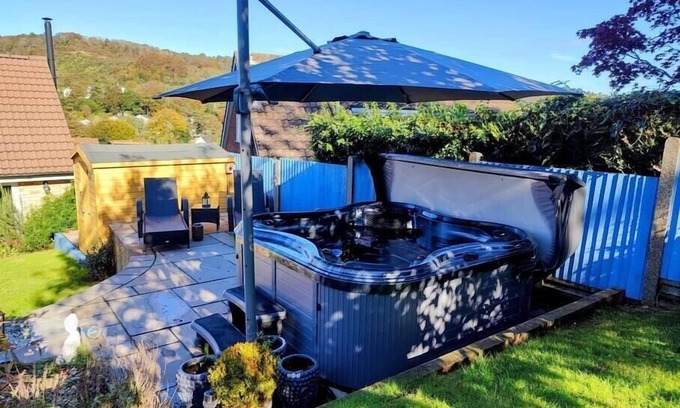 Dover House | River Dale - View across Valley, Hot Tub and Sauna