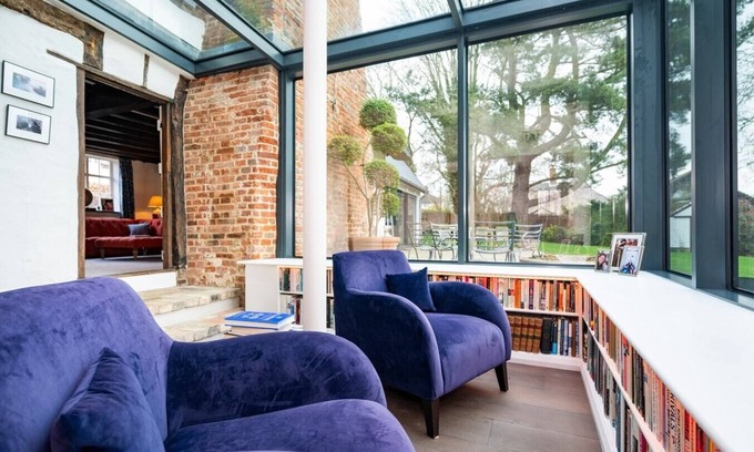 Chelsworth House | Riverside Cottage and Shepherds Hut, Chelsworth