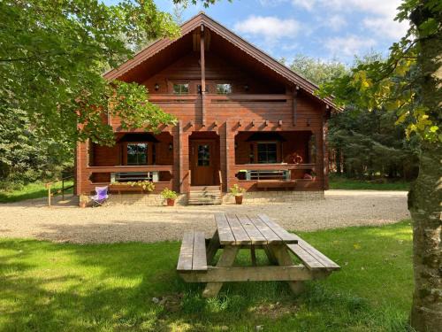 Ballyconnell House | Riverside log cabin