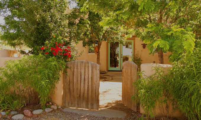 San Cristobal Cottage | Romantic Adobe Cottage nestled in San Cristobal Valley License #9197 Taos