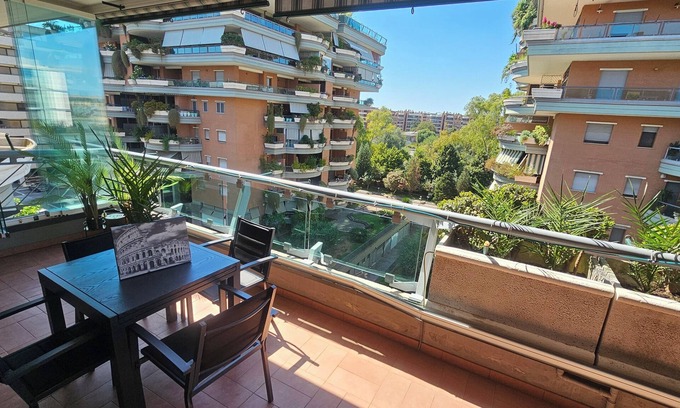 Torrino Apartment | Rome Phoenix Suite cozy elegant, terrace and pool dream eur center