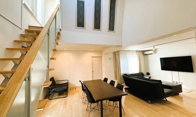 Shibuya Apartment | Room 202 Spacious 1LDK maisonette - Shibuya City House 202/Shibuya-ku Tokyo