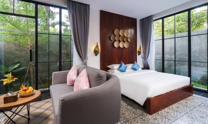 Wat Bo Area House | Room-deluxe Double Room With Patio or Ba