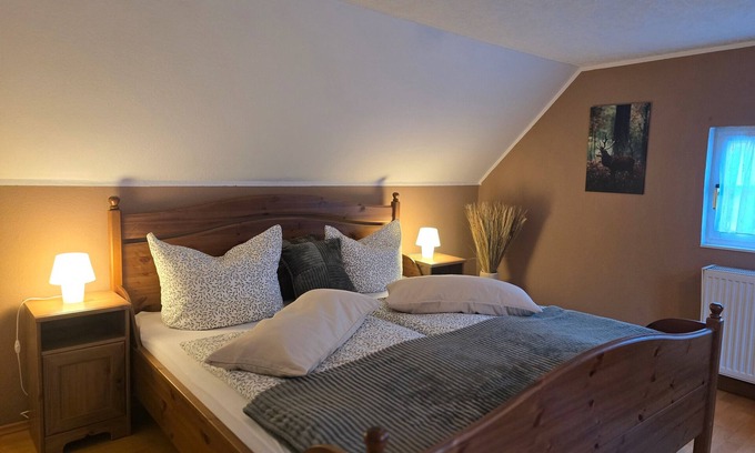 Pobershau Apartment | Room 'Rote Pockau' with Mountain View and Wi-Fi
