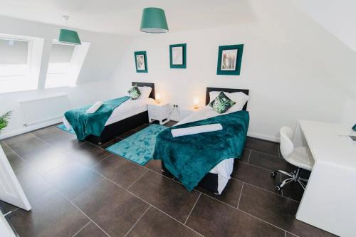 Burton Apartment | Rugby Modern 3 Bed 6 guest house