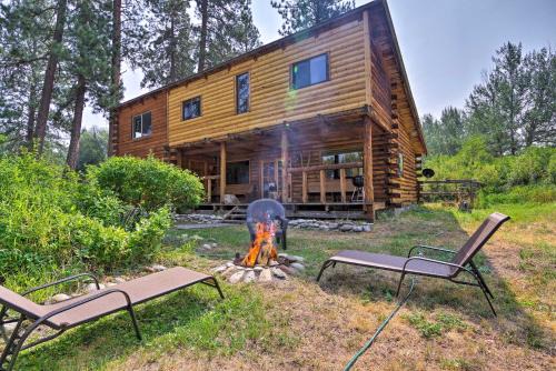 New Meadows House | Rustic Idaho Cabin Less Than 10 Mi to Payette Lake!