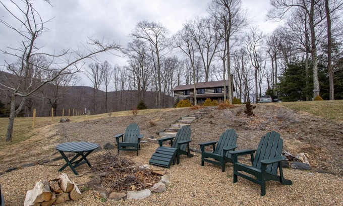 Todd Cabin | Rustic Log Cabin on Large Property