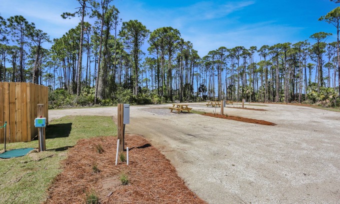 Cape San Blas RV Rental | RV Site On St Joseph's Bay, All Hookups ~ Bay Destiny 1