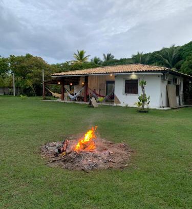 Jenipabu House | Sítio Águas do Éden , pé na areia, frente rio, praia e campo no mesmo lugar