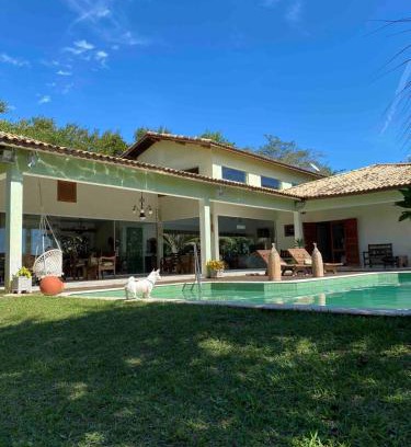 Santa Branca House | Sítio Bella Vista com vista panorâmica da Represa