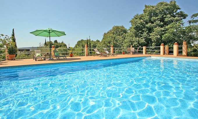 Santa Maria del Cami House | Sa Torre: Idyllic estate, individual areas, garden, pool, WiFi, air conditioning