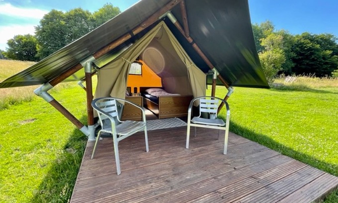 Borfink Apartment | Safari Zelt mit 2 Bequemen Betten Incl. Bettzeug