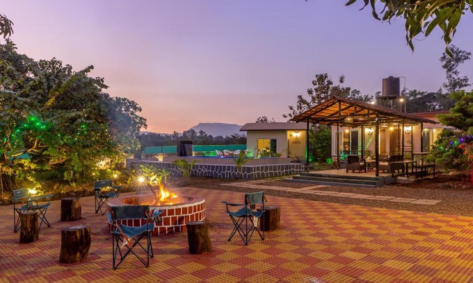 Khalapur Villa | SaffronStays Apricus Farm, Karjat
