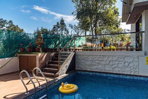 Wai Villa | SaffronStays Casa Tranquil, Panchgani - pet-friendly veg only pool villa