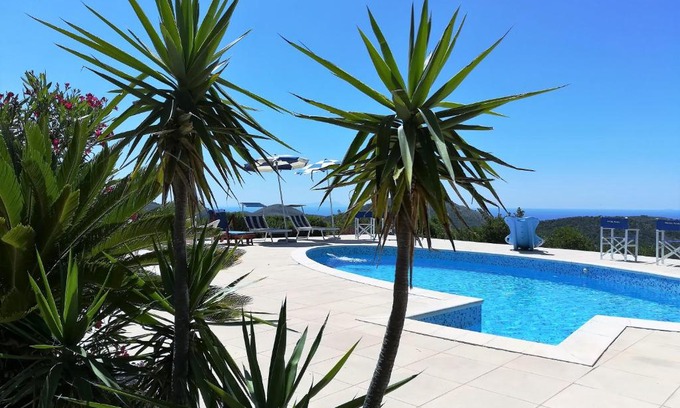 Itri Villa | Saha tourist accommodation among olive trees and sea view