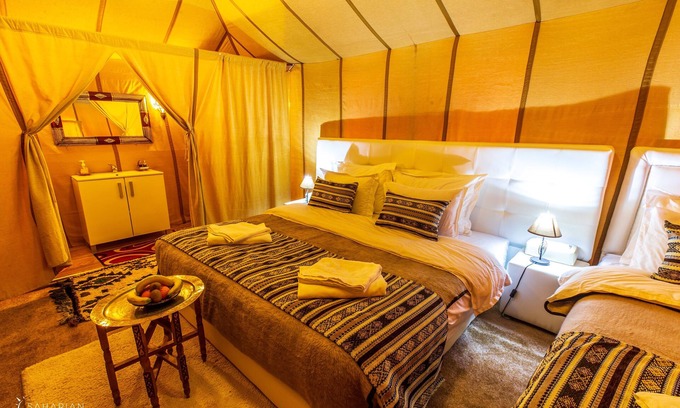 Merzouga House | Saharian Luxury Camp Deluxe Familly Quadriple