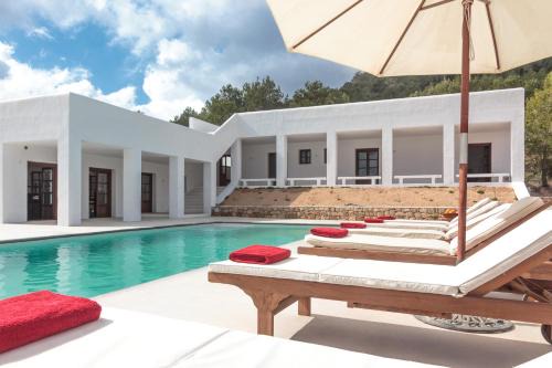 Sant Agusti des Vedra Villa | San Josep 6-Bed Villa Sleeps 14 Pool & Sea View