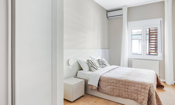 Neapoli-Sykies Apartment | Sanders New Town - Pleasant 1-Bdr. Apt. w/ Balcony