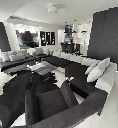 Stip Apartment | Sandev apartments Black&White