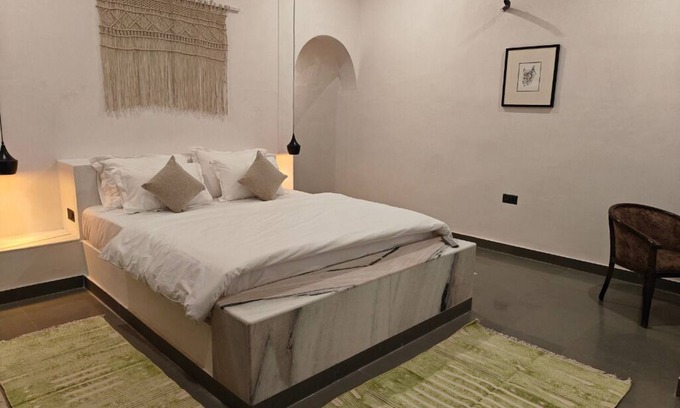Udaipur Villa | Sandstone Villa, Udaipur by Ebony Stays | Boutique 5BHK Villa with Scenic Views