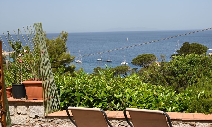 Sant' Andrea House | Sant' Andrea Cotoncello: House with amazing sea view and garden