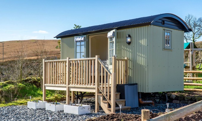 Seascale Cabin | Scalderskew Shepherds Hut - Situated on a Lakeland Fell Farm