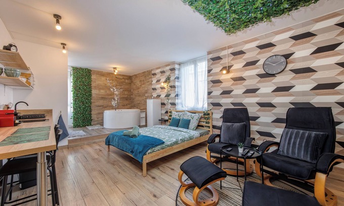 Saint-Roch - Badouillere - Chavanelle Apartment | Scandinavian spa