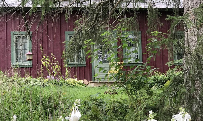 Decorah Cottage | Scandinavian Timber-frame Cottage with Hiking Trails in Decorah