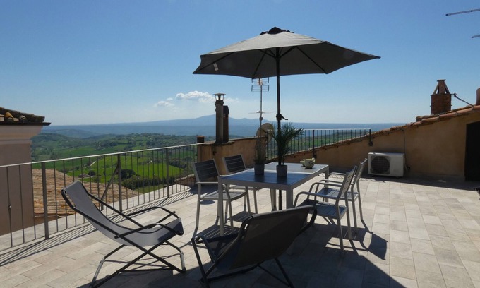 Lugnano in Teverina Apartment | Scappo in Umbria, The terrace
