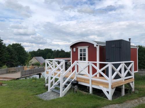 Niederfrohna Apartment | Schäferwagen im Auszeithof Niederfrohna