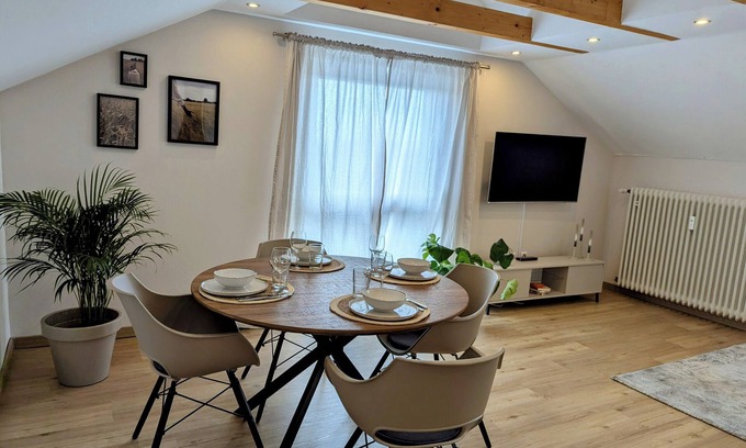 Schweigen-Rechtenbach Apartment | Schweigen-Rechtenbach - modern vacation apartment "Martina" ideal for four people