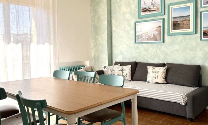 Senigallia Apartment | SE041 - Senigallia, four-room apartment super equipped 150m from the sea