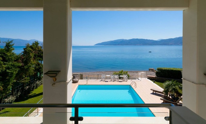 Antirrio Resort | Sea Front Sunrise Luxury Villa