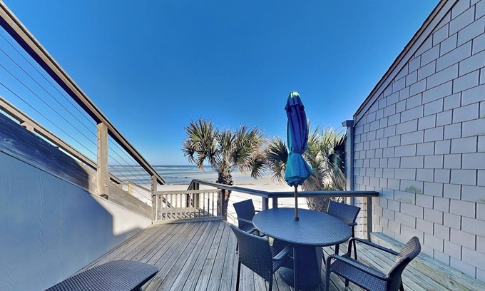 St. Augustine Condo | Sea Matanzas 2 | Gorgeous Condo with Direct Beach Access, Ocean Views, Decks + P