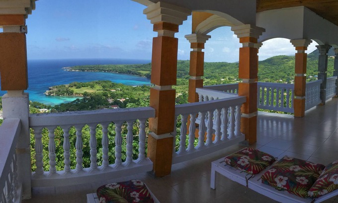 Port Antonio Villa | Sea view and mountain view at Harmony Heights Villa