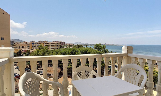 Playa Paraiso Apartment | Sea view, free wifi, communal pool, kids pool