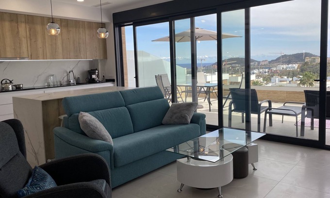 Golf Bahia Apartment | Sea View Mountain Duplex in Finestratn