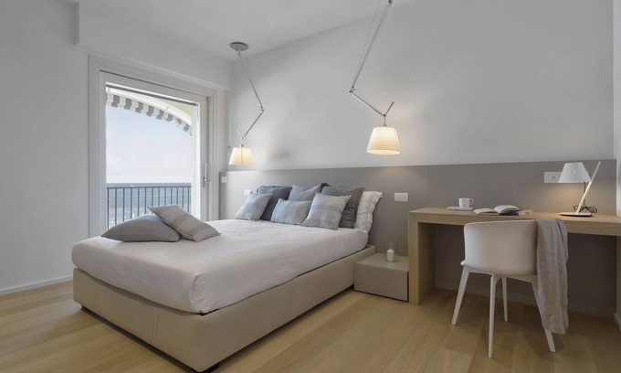 Riccione Apartment | Seafront Suite with Sea View Living Terrace in the Heart of Riccione