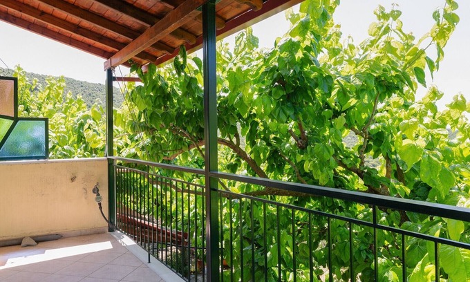 Kalavrouza House | Secluded Holiday Home in Kalavrouza with Mountain Views,BBQ