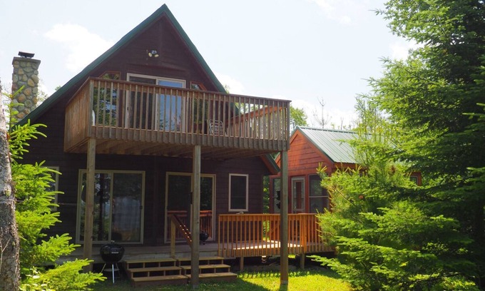 Herbster Cabin | Secluded Lakefront Home on Superior's South Shore
