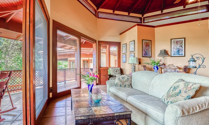 El Indio Villa | Secluded River View Villa w/Private Hot Tub, Large Deck, Gas Grill, Washer/Dryer