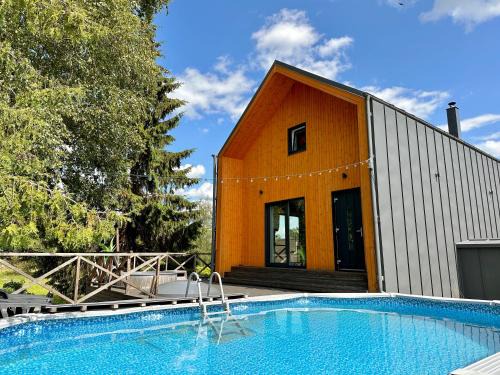 Vecumnieki House | Semo guest house with amazing sauna and pool