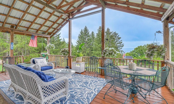 Burdett House | Seneca Lake Retreat w/Deck - Walk to Wineries!