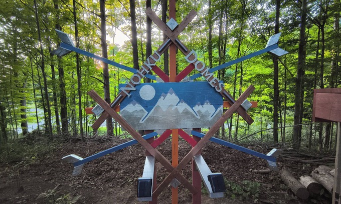 Frankfort RV Rental | Serene 1-bedroom dome in Frankfort,steps away from townn