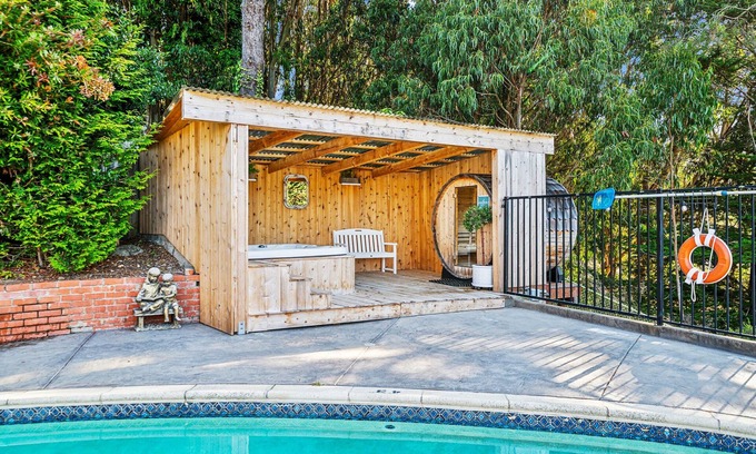 Park Pacifica Villa | Serene Canyon View Luxury Villa Pool Hot Tub Sauna Retreat