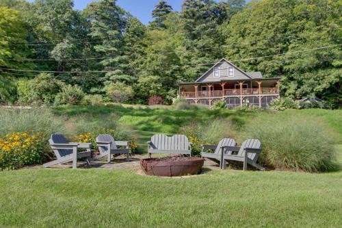 Silver Bay House | Serene Silver Bay Home on Lake George with Boat Slip