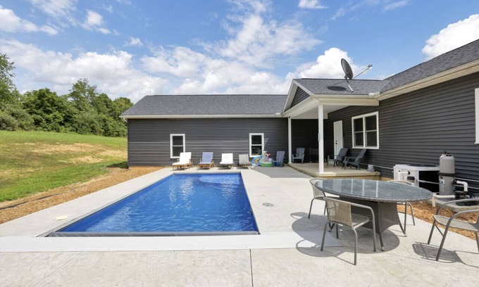 Creola House | Serenity on Siverly: Outdoor pool and amazing view
