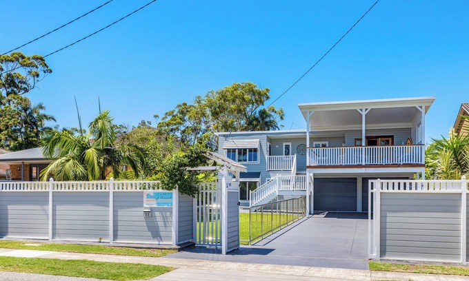 Shoal Bay House | Shoaly House-A Spacious Oasis, an entertainers delight with big outdoor decks