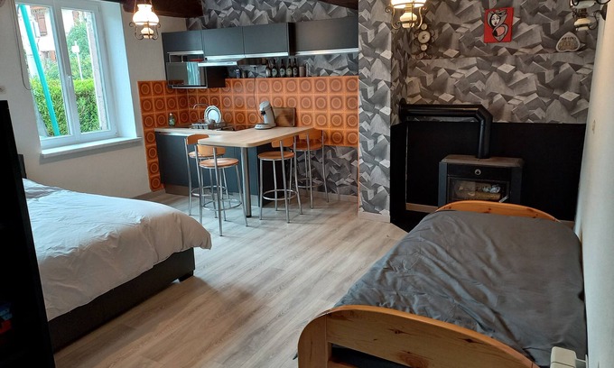 Plaine Apartment | Situé à Champenay le Gite de La Falle Vous Propose un Studio Tout Équipé